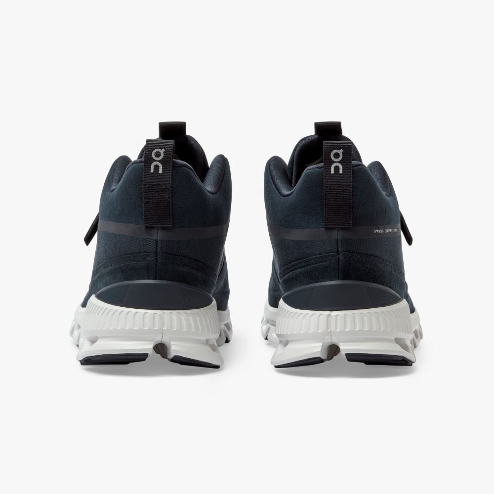 Men's On Running Cloud Hi Trainers Navy | BQA57100DM