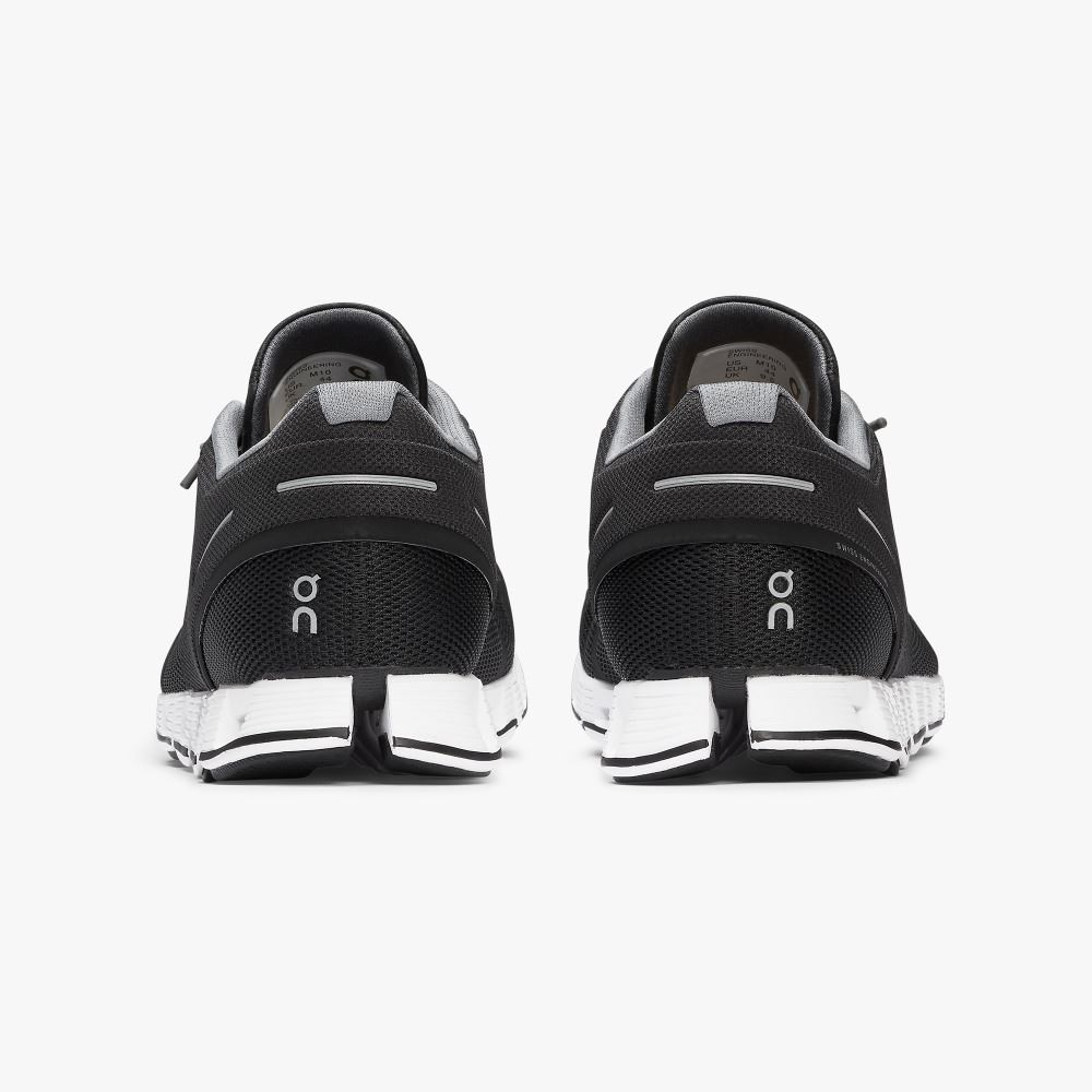 Men's On Running Cloud Trainers Black | EAH2562TR