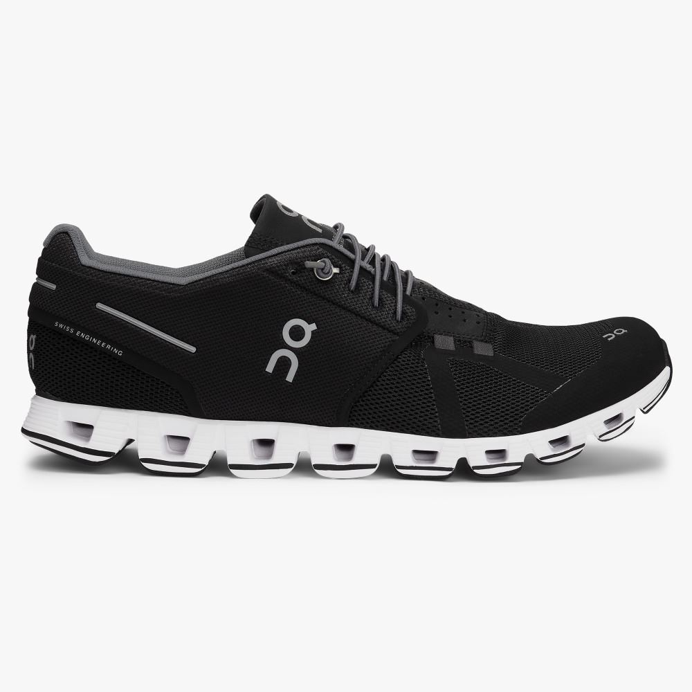 Men\'s On Running Cloud Trainers Black | EAH2562TR