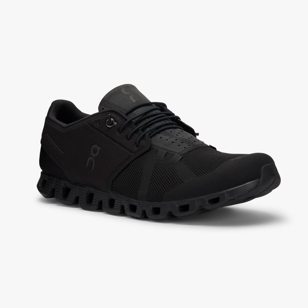 Men's On Running Cloud Trainers Black | GXJ7110PG