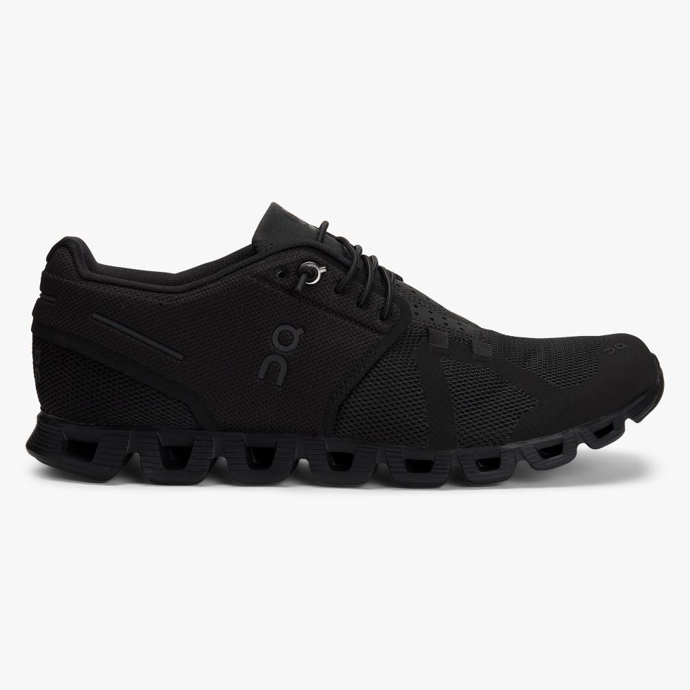 Men\'s On Running Cloud Trainers Black | GXJ7110PG