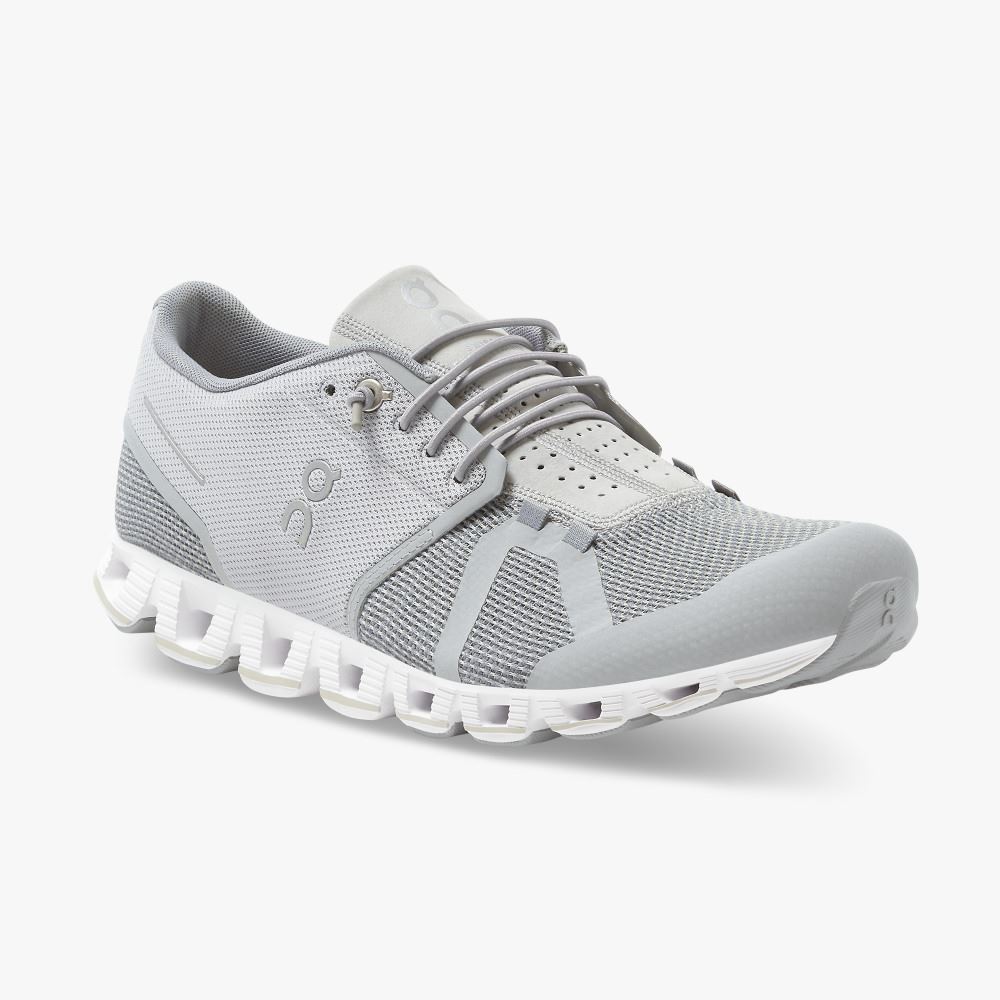 Men's On Running Cloud Trainers Grey | EMP6794JN