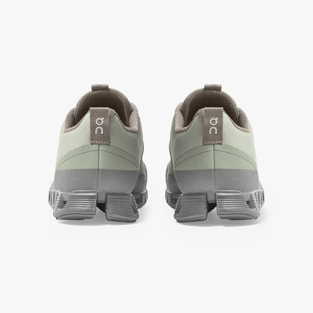 Men's On Running Cloud Trainers Light Green | NFI8488RZ