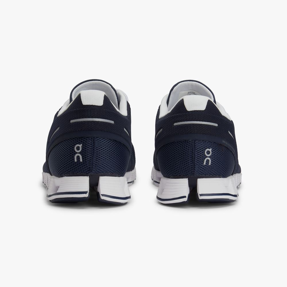 Men's On Running Cloud Trainers Navy | VTJ906IH