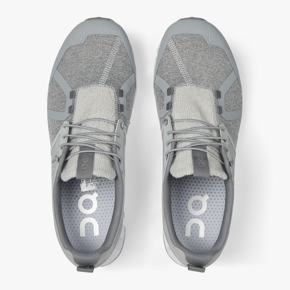 Men's On Running Cloud Trainers Silver | DYX7378KP