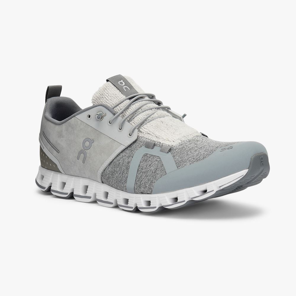 Men's On Running Cloud Trainers Silver | DYX7378KP