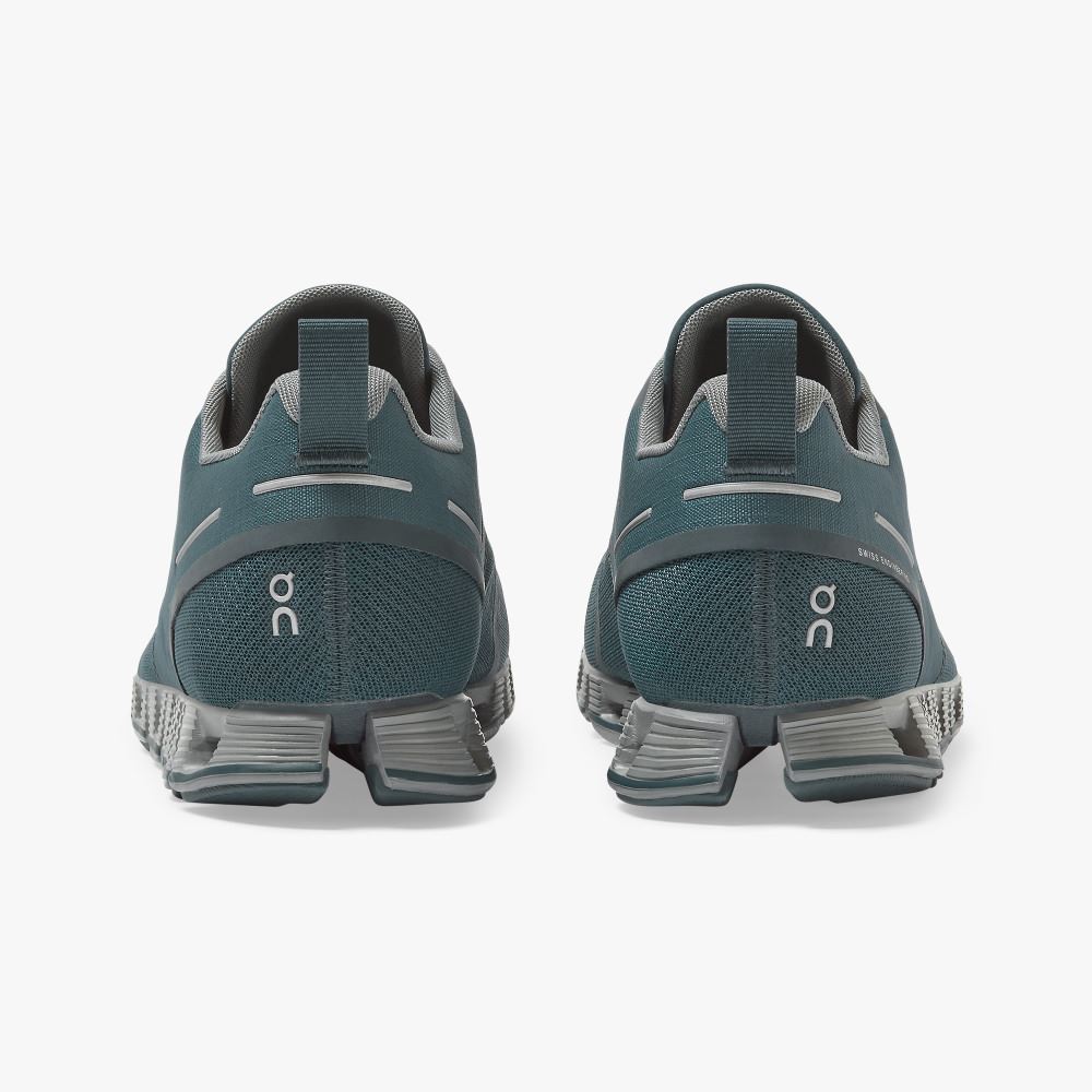 Men's On Running Cloud Trainers Turquoise | DQV3080XP