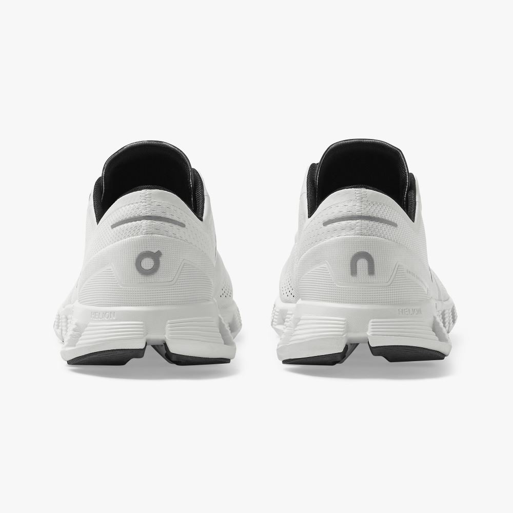 Men's On Running Cloud X Road Running Shoes White | QXY6632SF