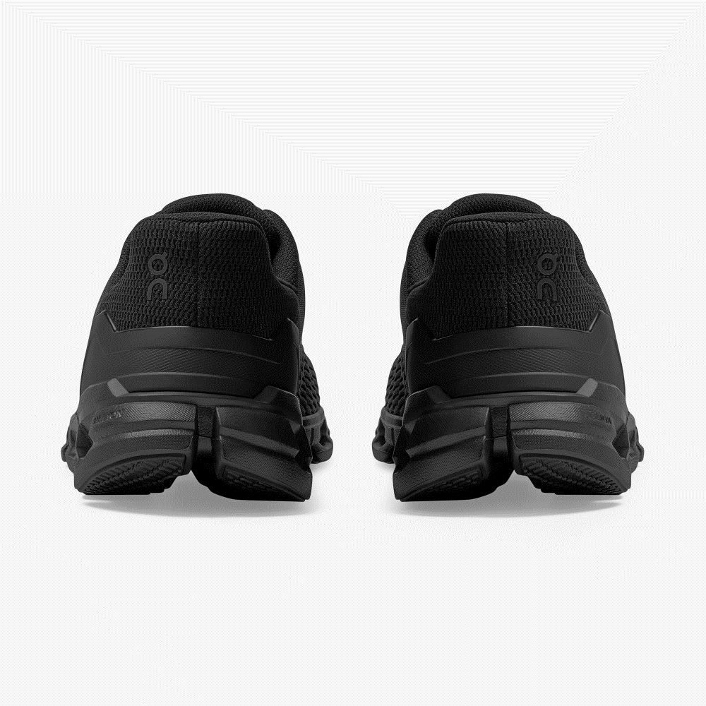 Men's On Running Cloudflyer Road Running Shoes Black | QGU1017JI