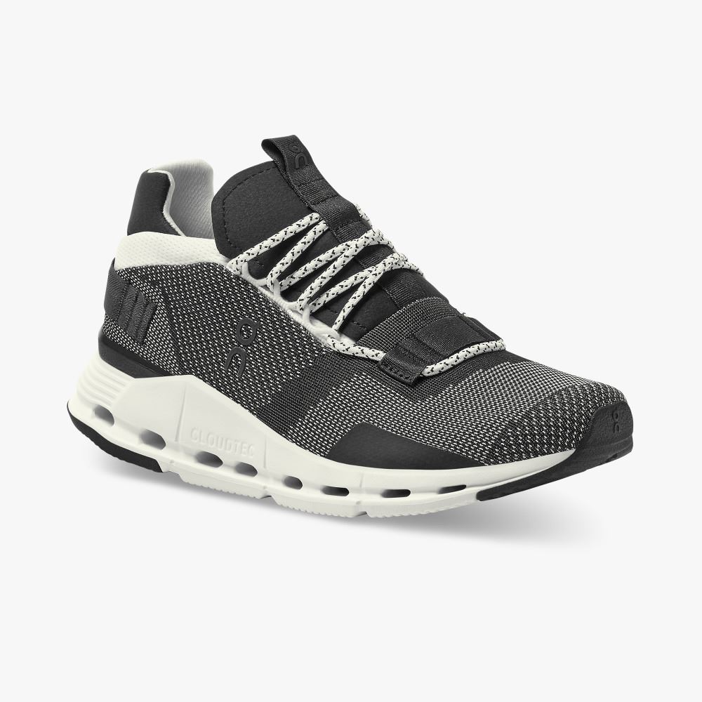 Men's On Running Cloudnova Trainers Black | HST2326JF