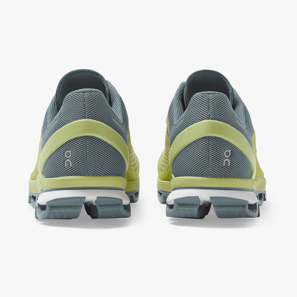 Men's On Running Cloudsurfer Road Running Shoes Green | BIR6839YL