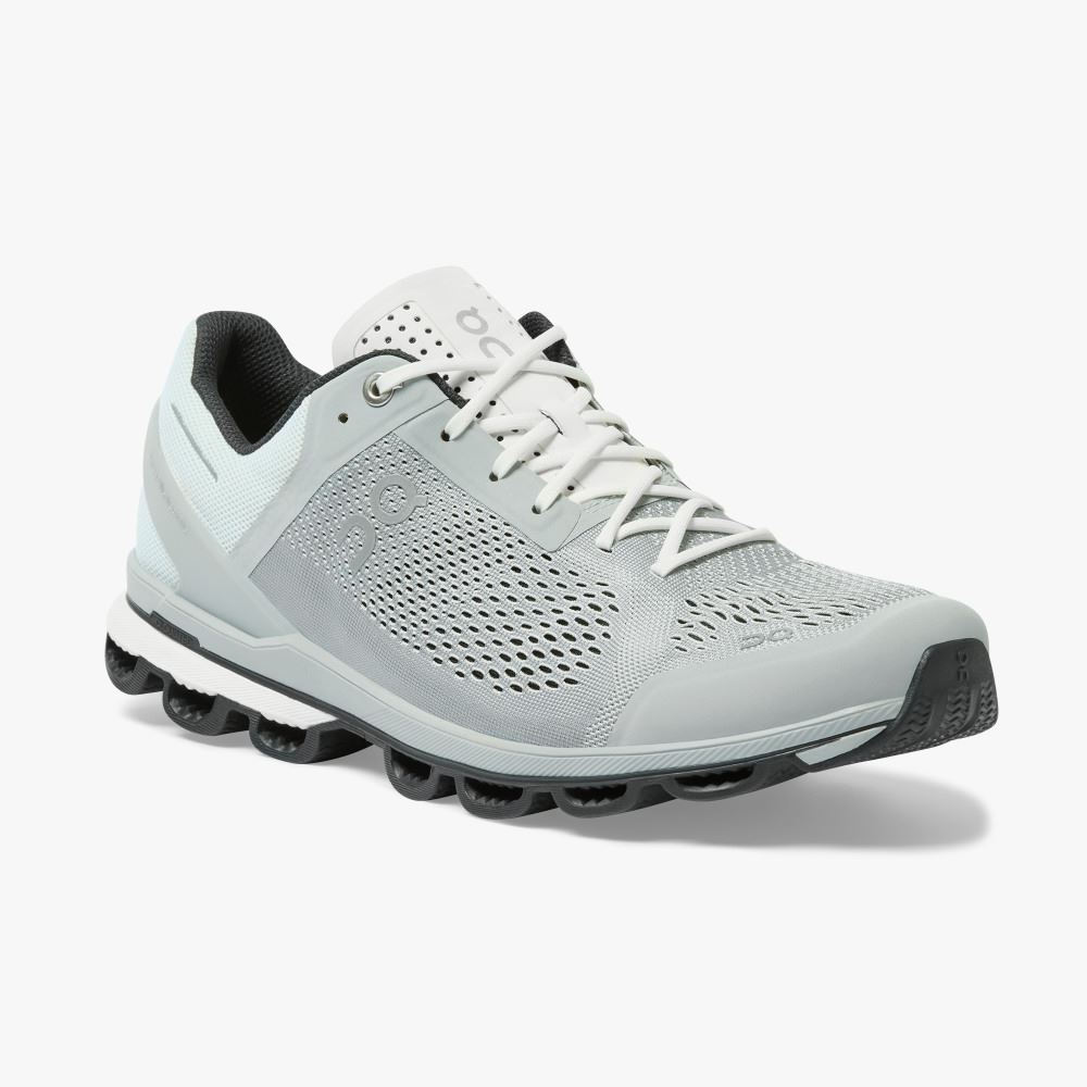 Men's On Running Cloudsurfer Road Running Shoes Grey | ERZ9841SB