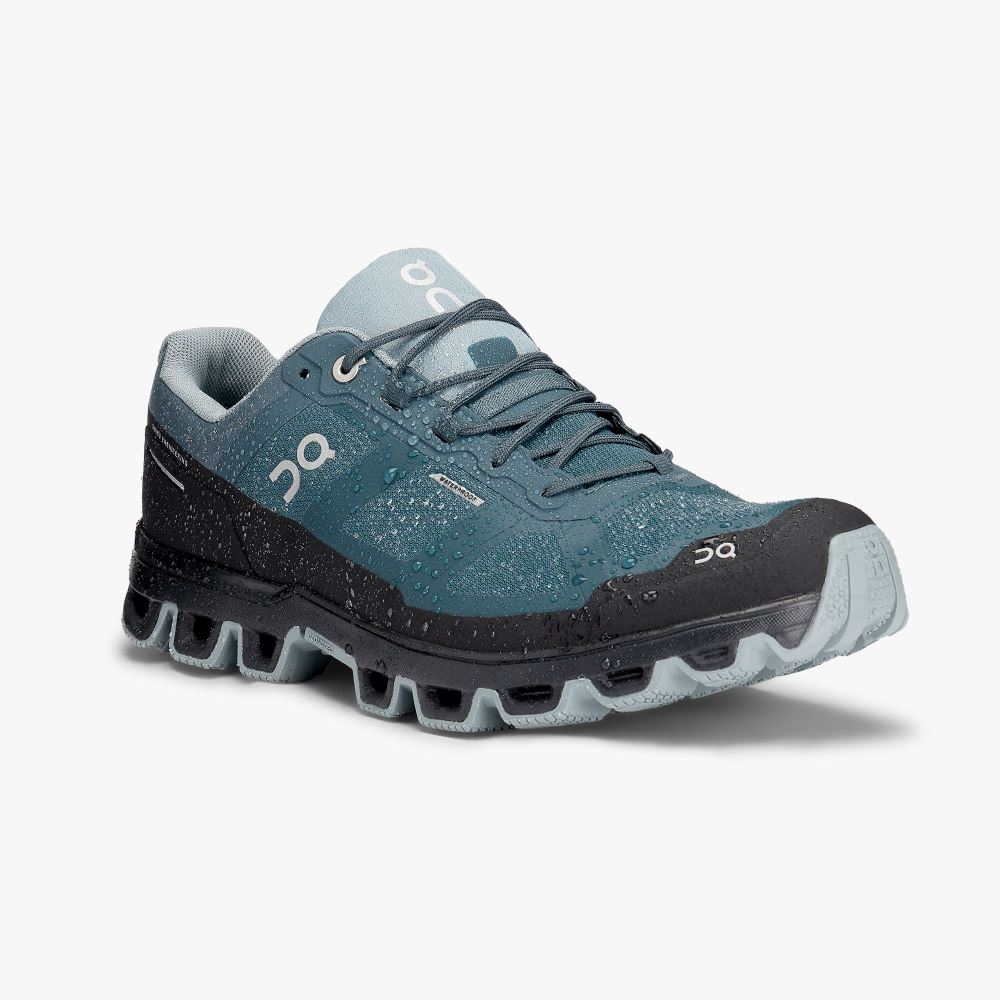 Men's On Running Cloudventure Trail Running Shoes Turquoise | DIB4374GC