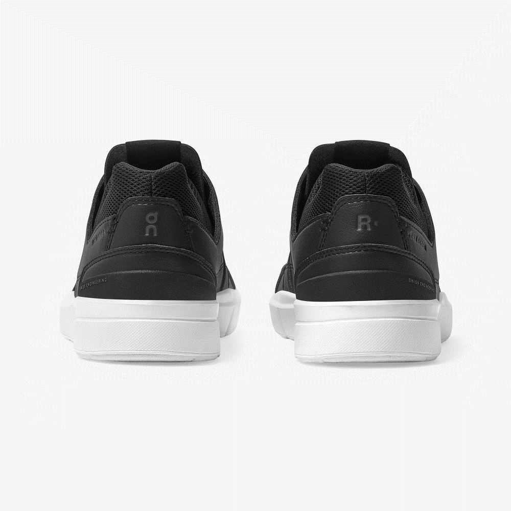 Men's On Running Roger Trainers Black | XQY682ZY