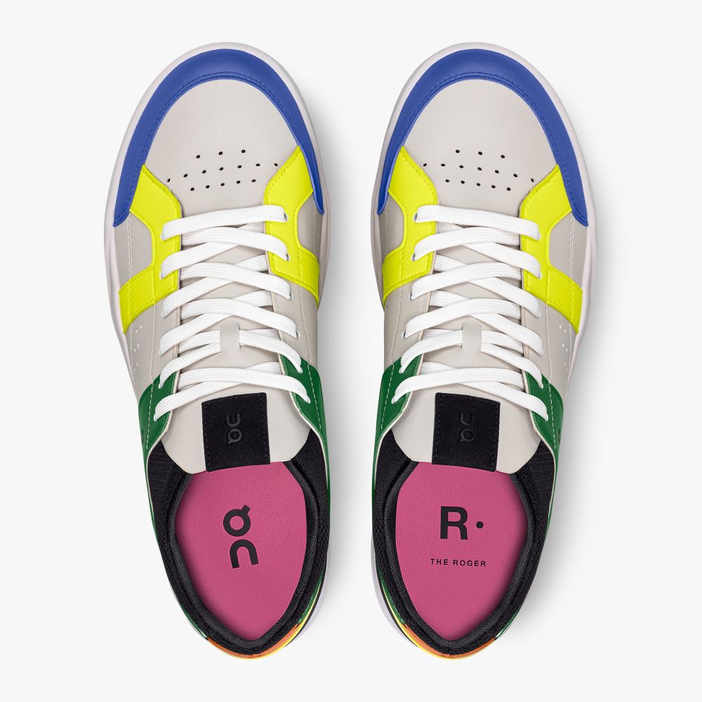 Men's On Running Roger Trainers Multicolor | XFI7940AR