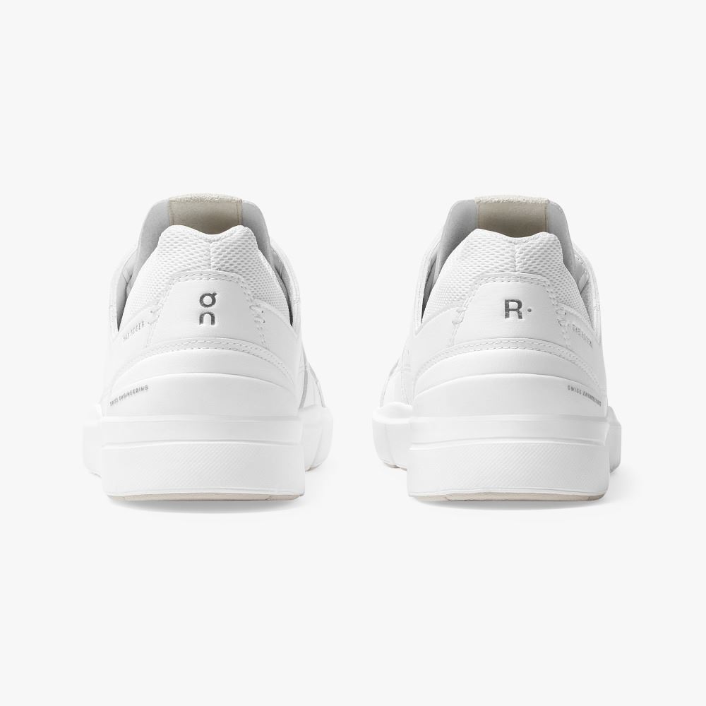 Men's On Running Roger Trainers White | SGK7346MM