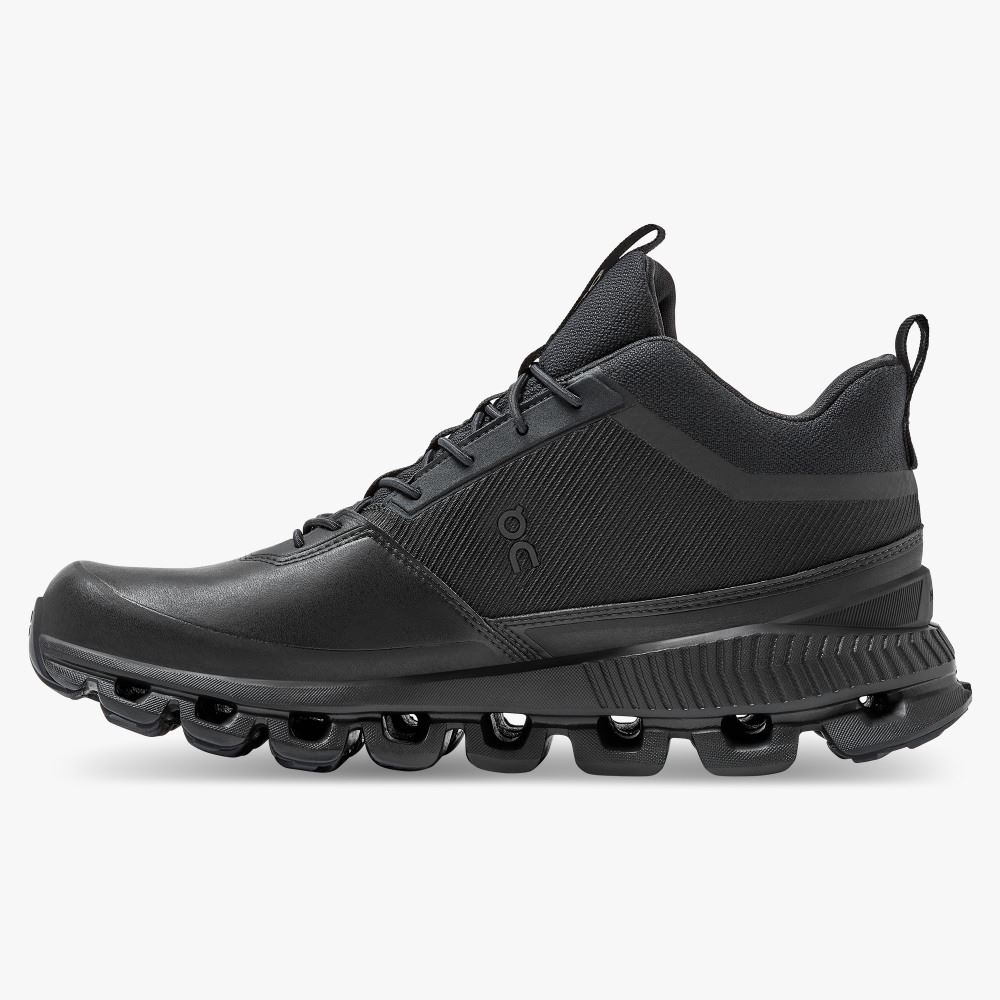 Women's On Running Cloud Hi Trainers Black | KZN1918KR