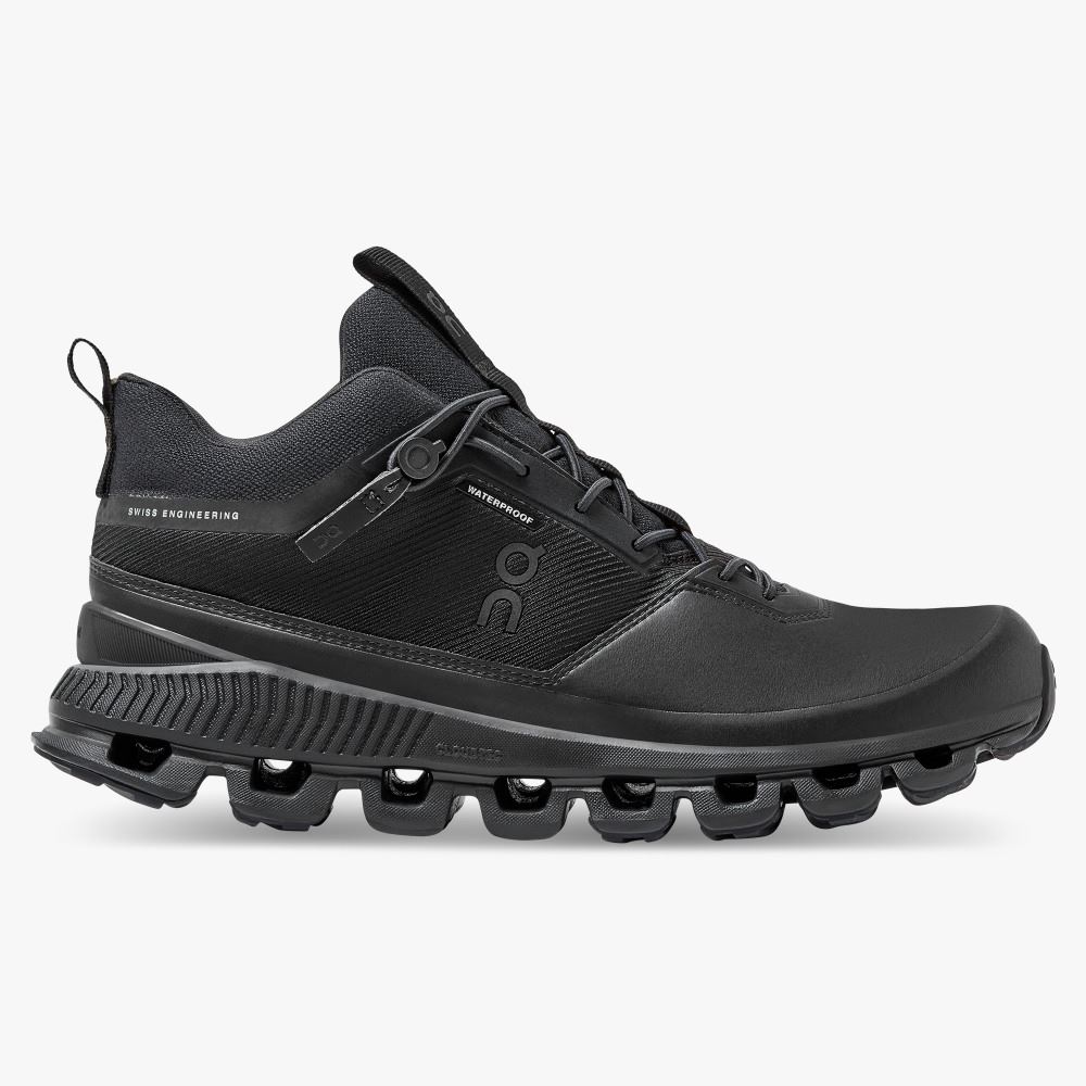 Women\'s On Running Cloud Hi Trainers Black | KZN1918KR