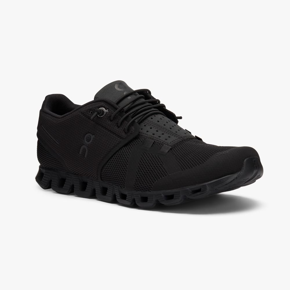 Women's On Running Cloud Trainers Black | ORO6049BJ