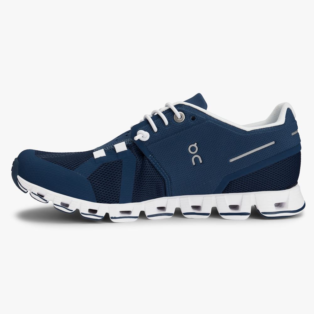 Women's On Running Cloud Trainers Blue | XZC6444XO