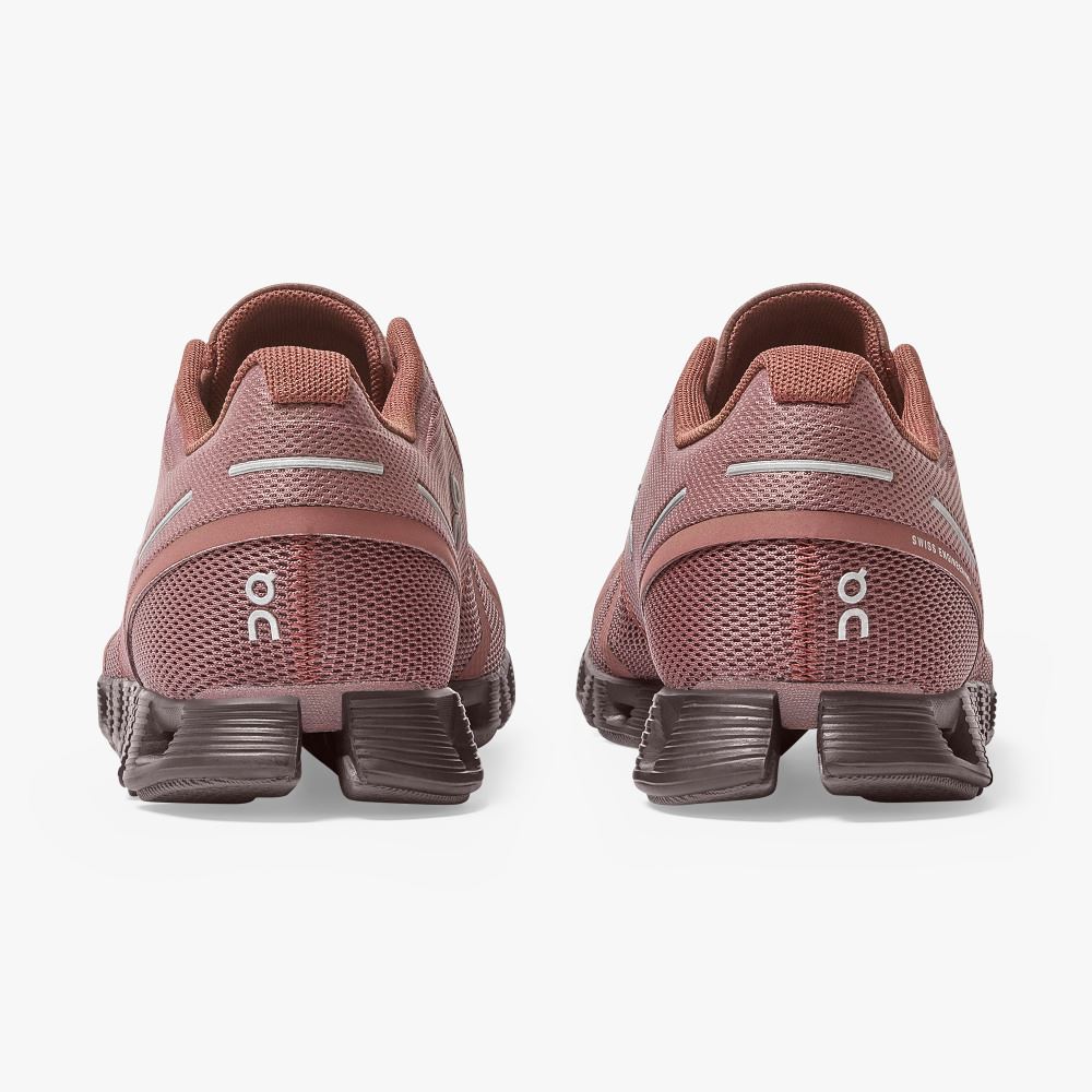 Women's On Running Cloud Trainers Light Burgundy | FOY155XU