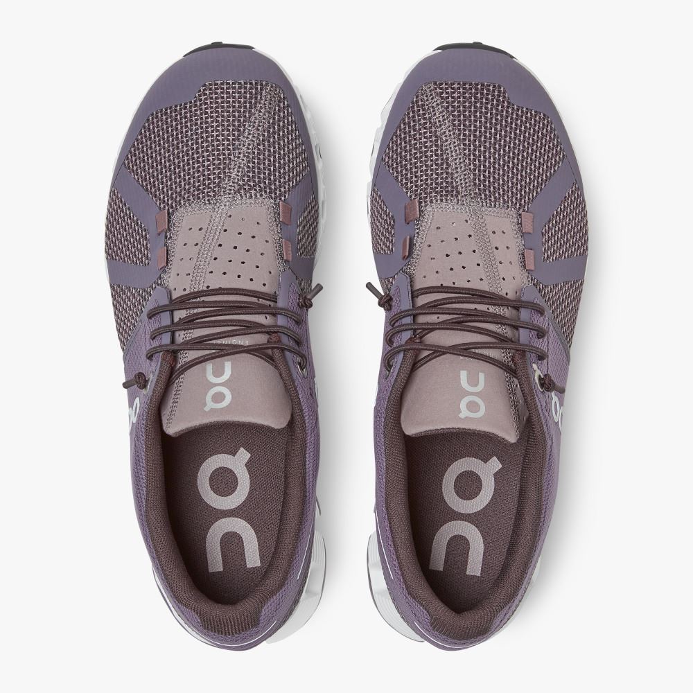 Women's On Running Cloud Trainers Purple | VPF843LD