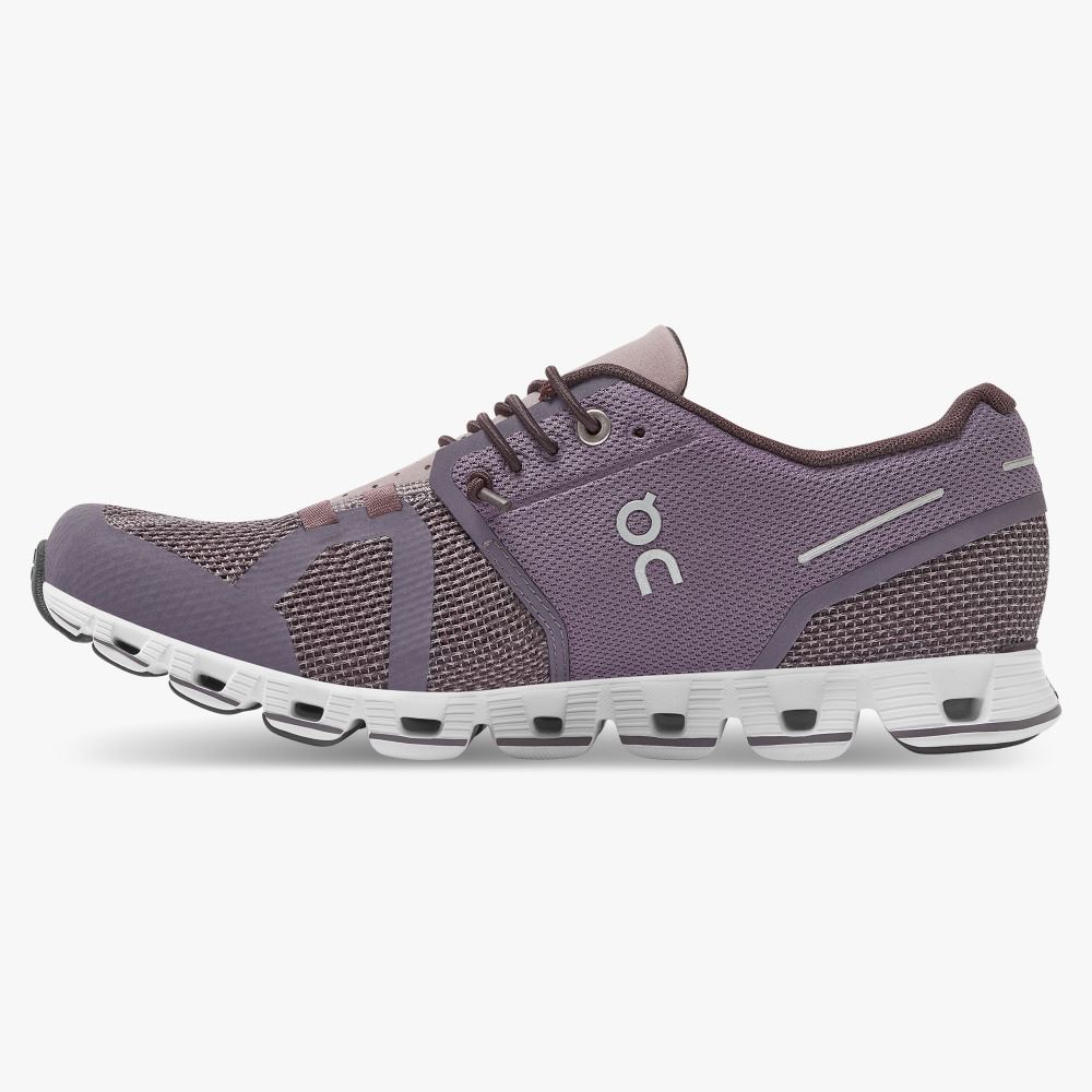 Women's On Running Cloud Trainers Purple | VPF843LD