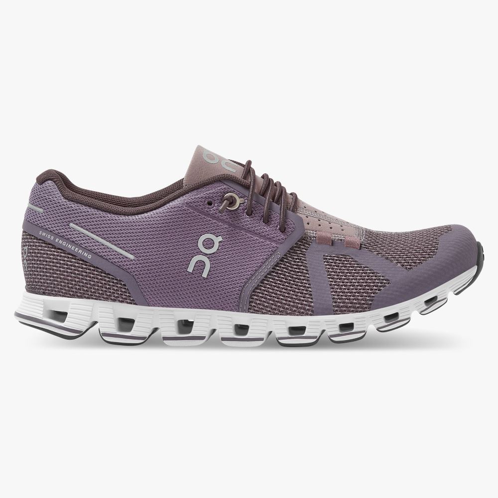 Women\'s On Running Cloud Trainers Purple | VPF843LD