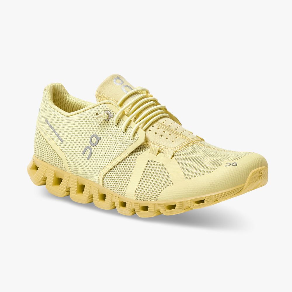 Women's On Running Cloud Trainers Yellow | QZM2918VG