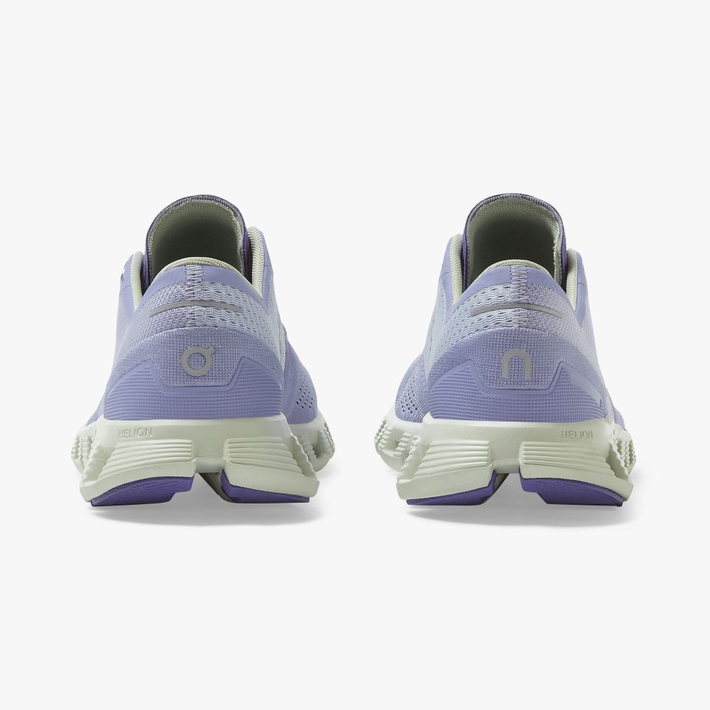 Women's On Running Cloud X Road Running Shoes Lavender | XWK3556ZE