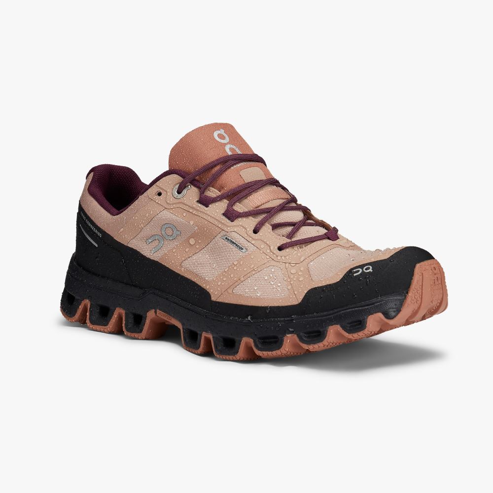 Women's On Running Cloudventure Trail Running Shoes Light Brown | YNY9680JX