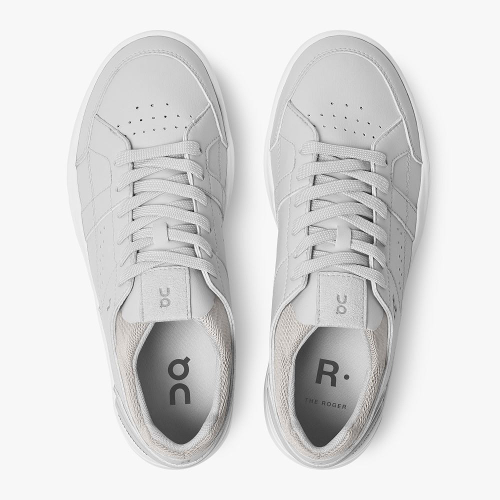 Women's On Running Roger Trainers White | OLO6891ML