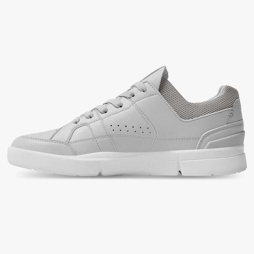 Women's On Running Roger Trainers White | OLO6891ML