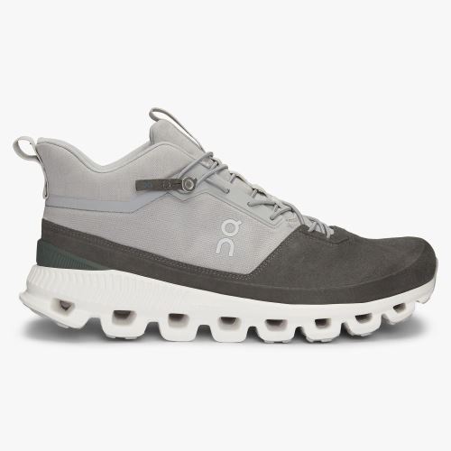 Men's On Running Cloud Hi Trainers Grey | BXN9014SO