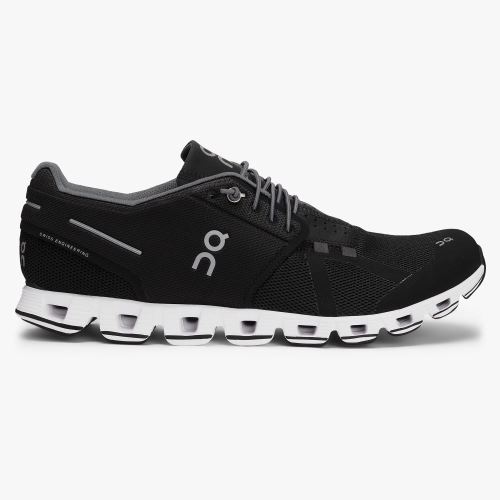 Men's On Running Cloud Trainers Black | EAH2562TR