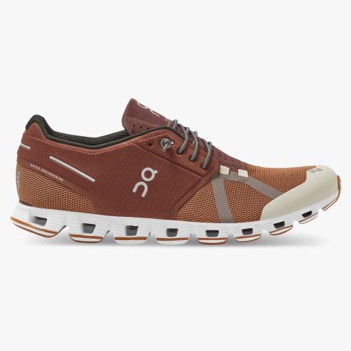 Men's On Running Cloud Trainers Brown | OZM3067VD