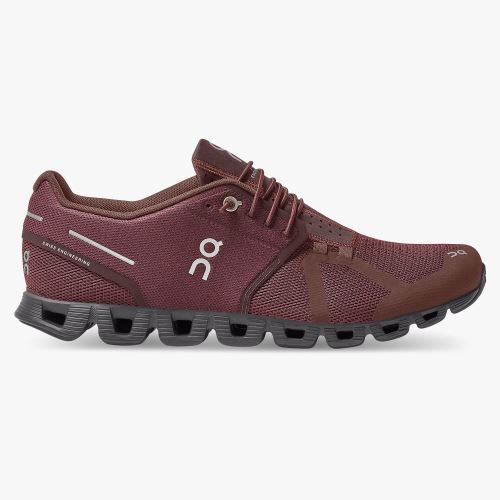 Men's On Running Cloud Trainers Burgundy | CCO6247EI