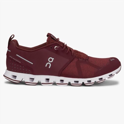 Men's On Running Cloud Trainers Burgundy | LVF6450HR