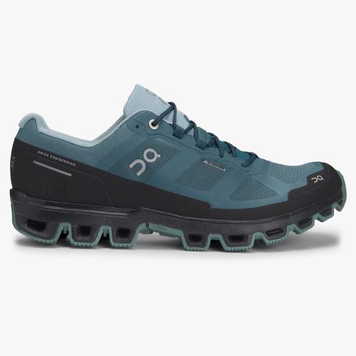 Men's On Running Cloudventure Trail Running Shoes Turquoise | DIB4374GC