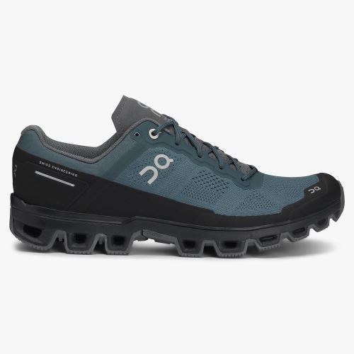 Men's On Running Cloudventure Trail Running Shoes Turquoise | QLI2262EH