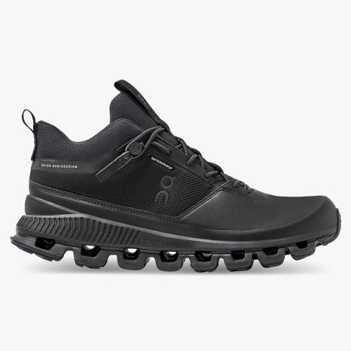 Women's On Running Cloud Hi Trainers Black | KZN1918KR