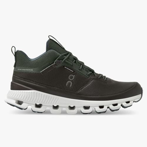 Women's On Running Cloud Hi Trainers Black | VZM2875IP