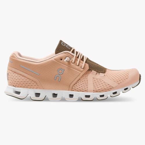 Women's On Running Cloud Trainers Light Brown | RJN2684EX