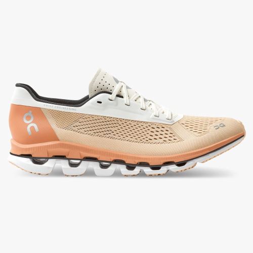 Women's On Running Cloudboom Road Running Shoes Light Brown | HZW7686PS