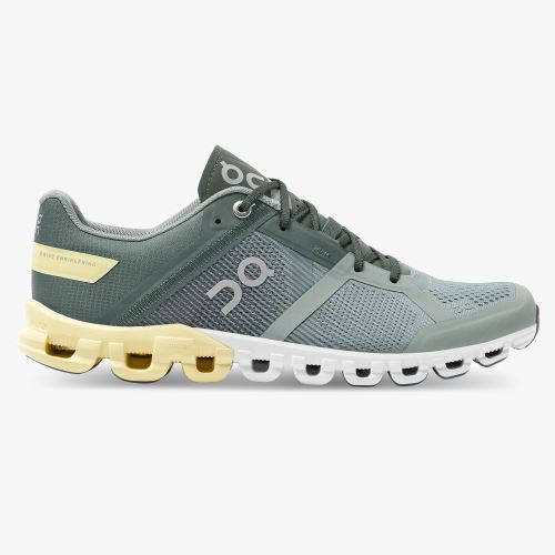 Women's On Running Cloudflow Road Running Shoes Olive | VLA495PY