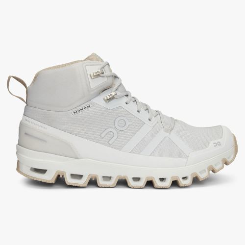 Women's On Running Cloudrock Hiking Shoes White | GDW2344NK