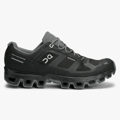 Women's On Running Cloudventure Trail Running Shoes Black | PCD6698OT